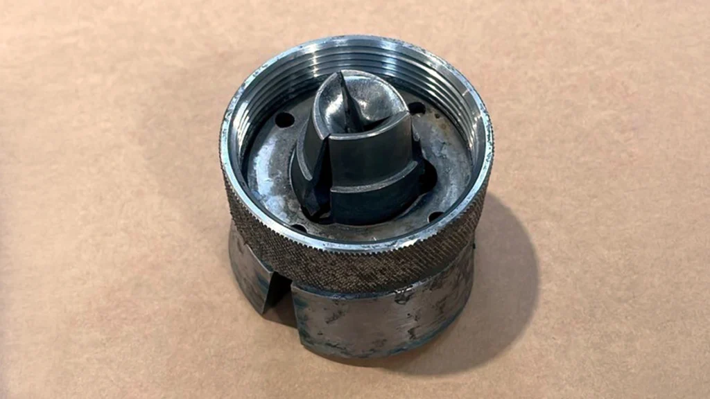 Capper jaw spare part used in a filling machine