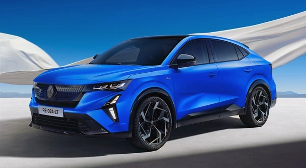 Blue Renault Rafale linked to automotive coatings | Nippon Paint France