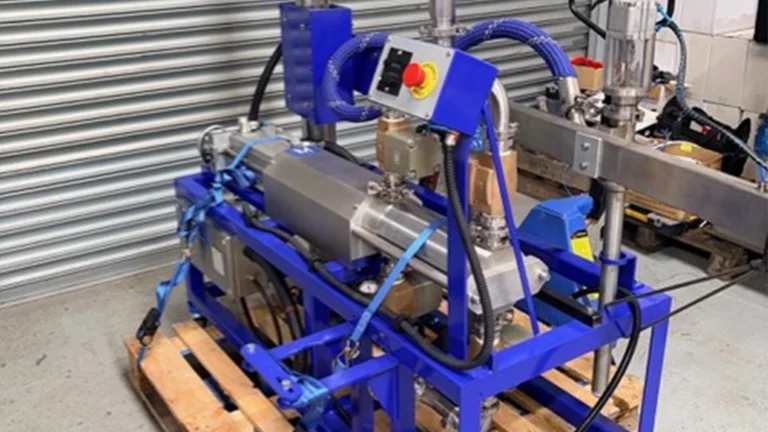 Refurbished ROCOL liquid filling machine after a major overhaul by Mount Filling Systems